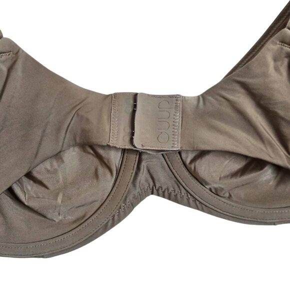 Cuup Bra Size 36D The Scoop Beige Underwire - Picture 4 of 5